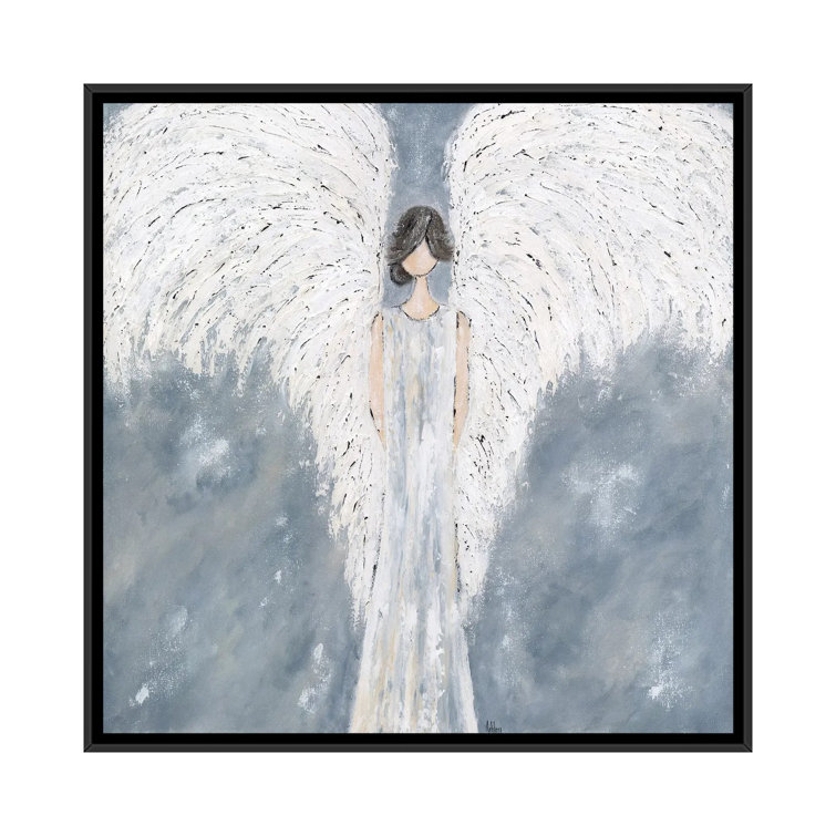 Guardian Angel Framed by Ashley Bradley Painting